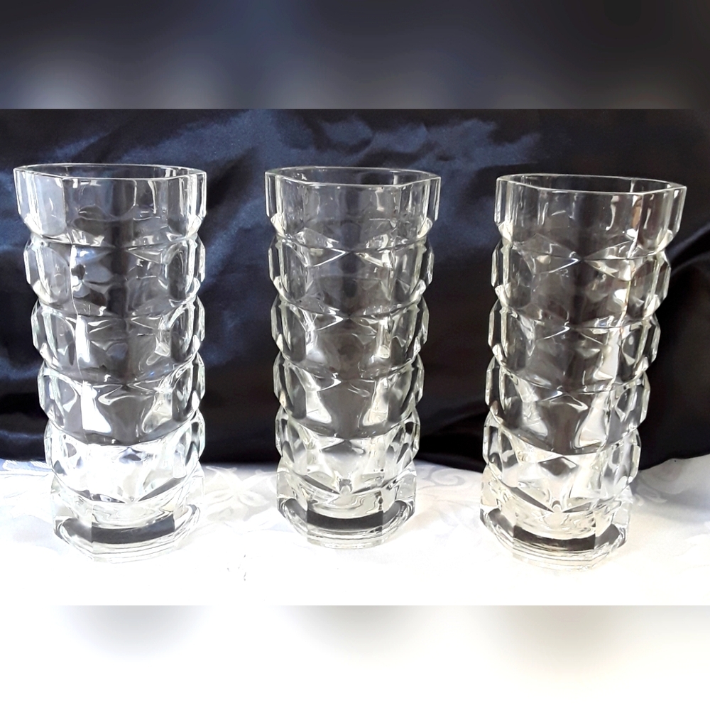 JG Durand French Glass Vase (Sold Separately)